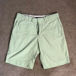 Lime Green Polo Shorts